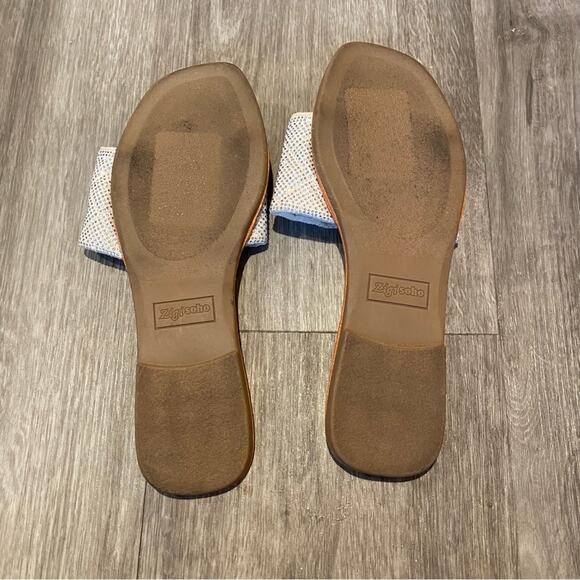 Zigi Soho Kaily White Embelished Sandals in White 8 - Picture 2 of 3